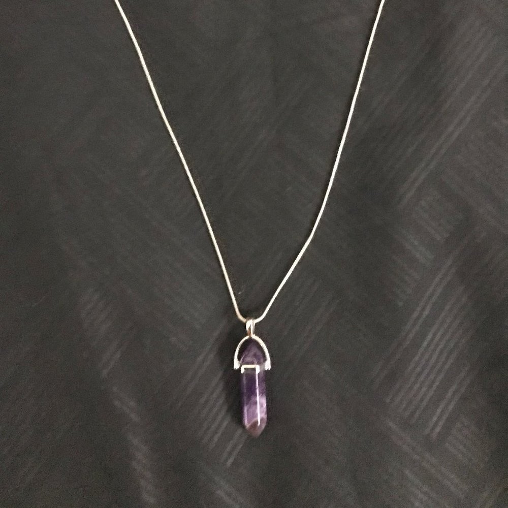 Amethyst Point Necklace